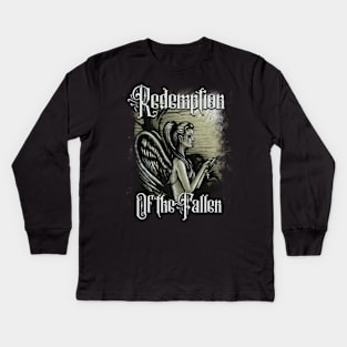 Redemption of the Fallen Kids Long Sleeve T-Shirt